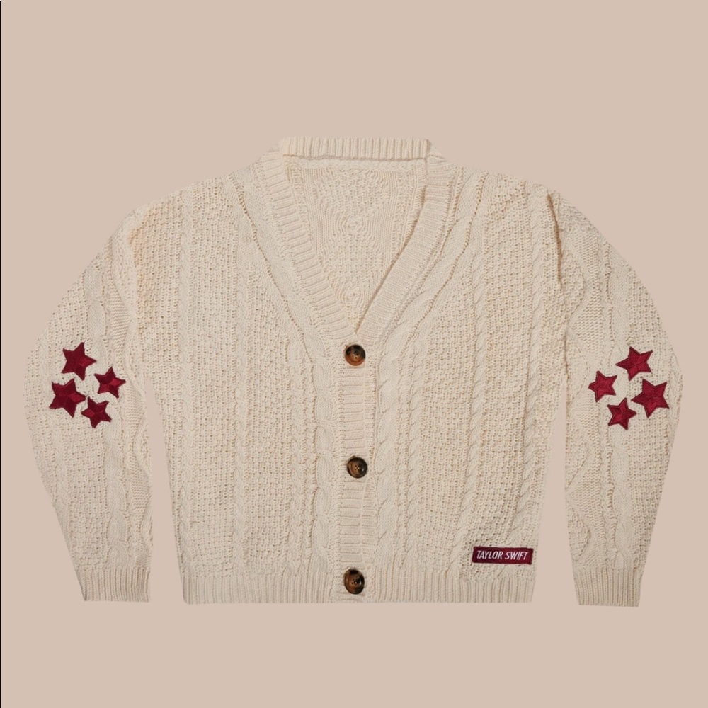 ⭐️Official Taylor Swift Red Cardigan, XL/2XL , BRAND NEW